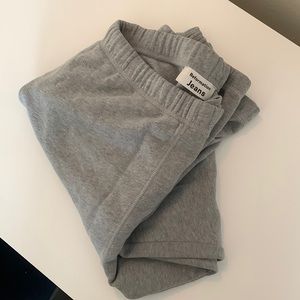 Heather Gray Reformation Classic Fleece Sweatpants
